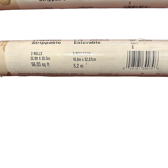 Seabrook Designs Wall Coverings 2 Double Rolls Wallpaper Pattern SB8094 NEW - Picture 3 of 6